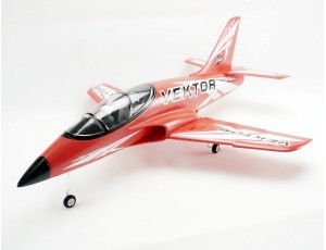 Skyangel Mini Vektor Red 50mm EDF Jet Kit + Metal Gear Servo Version